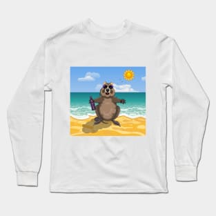 Dude, It's Summer! Long Sleeve T-Shirt